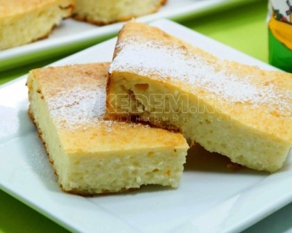 Творожная запеканка с манкой