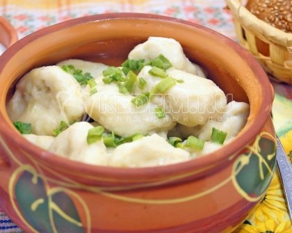 Ленивые вареники с картошкой